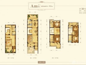 2014农村三层自建房户型图