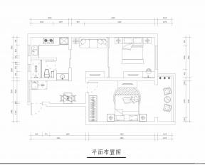 農村二室戶型圖