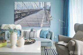 家装地中海风格图片 沙发背景墙