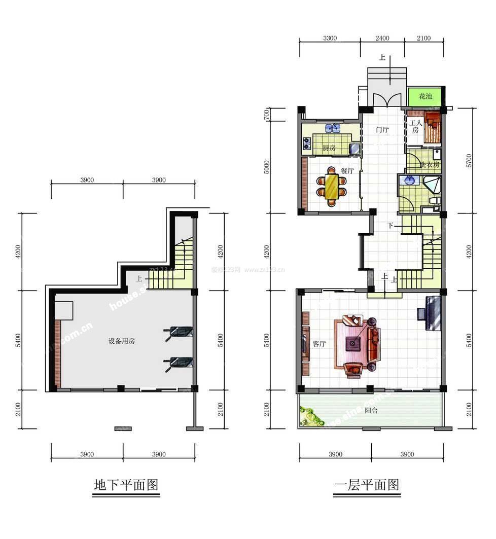 新農村別墅戶型圖大全2014