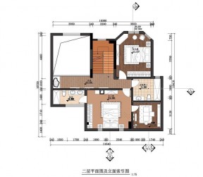 新农村复式小别墅户型图