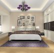 家庭装修50平单身公寓现代简约风格床装修效果图