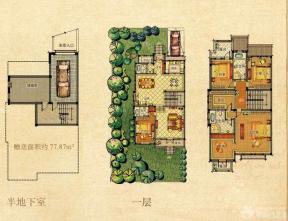 最新农村二层简单小别墅户型图欣赏