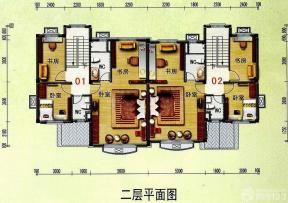 最新农村二层别墅户型图欣赏