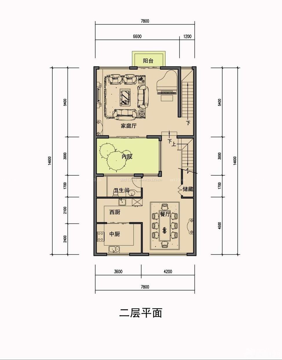 長方形戶型圖大全欣賞