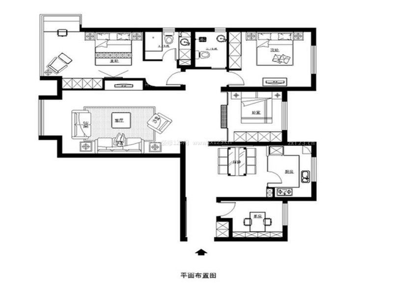 最新小洋樓戶型圖大全