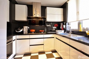 現(xiàn)代美式整體廚房家具裝修圖片