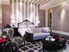 美式风格卧室 美式地毯贴图
