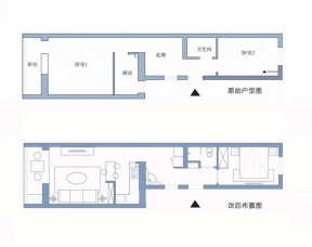 長方形單身公寓戶型圖