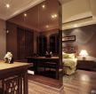25平方单身公寓东南亚风格装修图