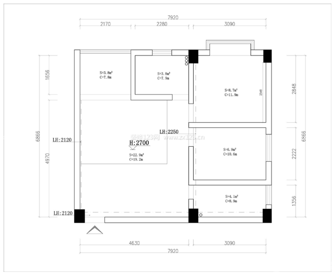 經(jīng)典小型別墅戶型圖大全