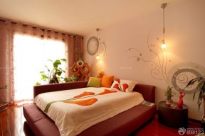 东南亚风格室内床设计图欣赏