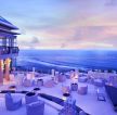 豪华东南亚风格酒店餐厅设计图片
