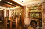 古典的东南亚风格室内餐厅家具设计图 