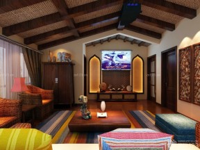 絢麗東南亞風(fēng)格室內(nèi)裝修圖片