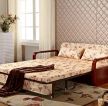 木质美式沙发床装修图片