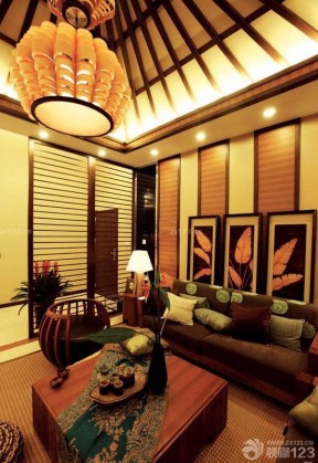 東南亞風(fēng)格室內(nèi)設(shè)計(jì) 客廳設(shè)計(jì)