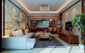 新中式家具装修图片 