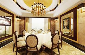 豪华东南亚风格室内餐厅家具设计图片
