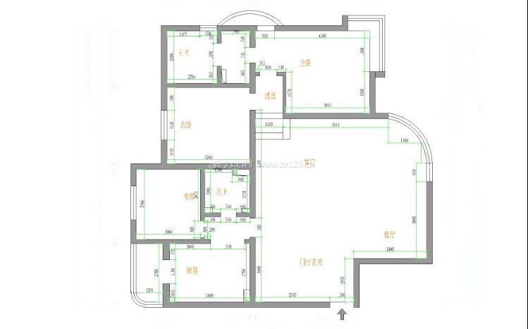 最新長方形戶型圖大全