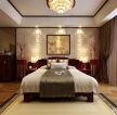 家装卧室新中式地毯贴图案例