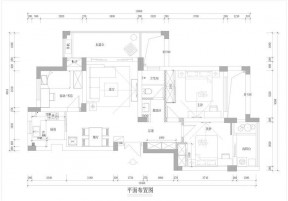 90平米兩室戶型圖大全