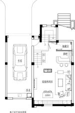 美式風(fēng)格新農(nóng)村小別墅戶型圖