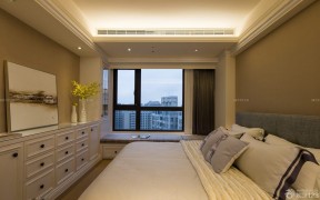 家居臥室美式實(shí)木家具裝修圖片