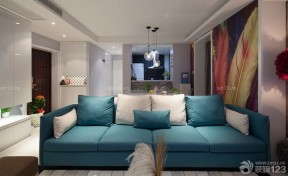 家装客厅多人沙发设计效果图欣赏