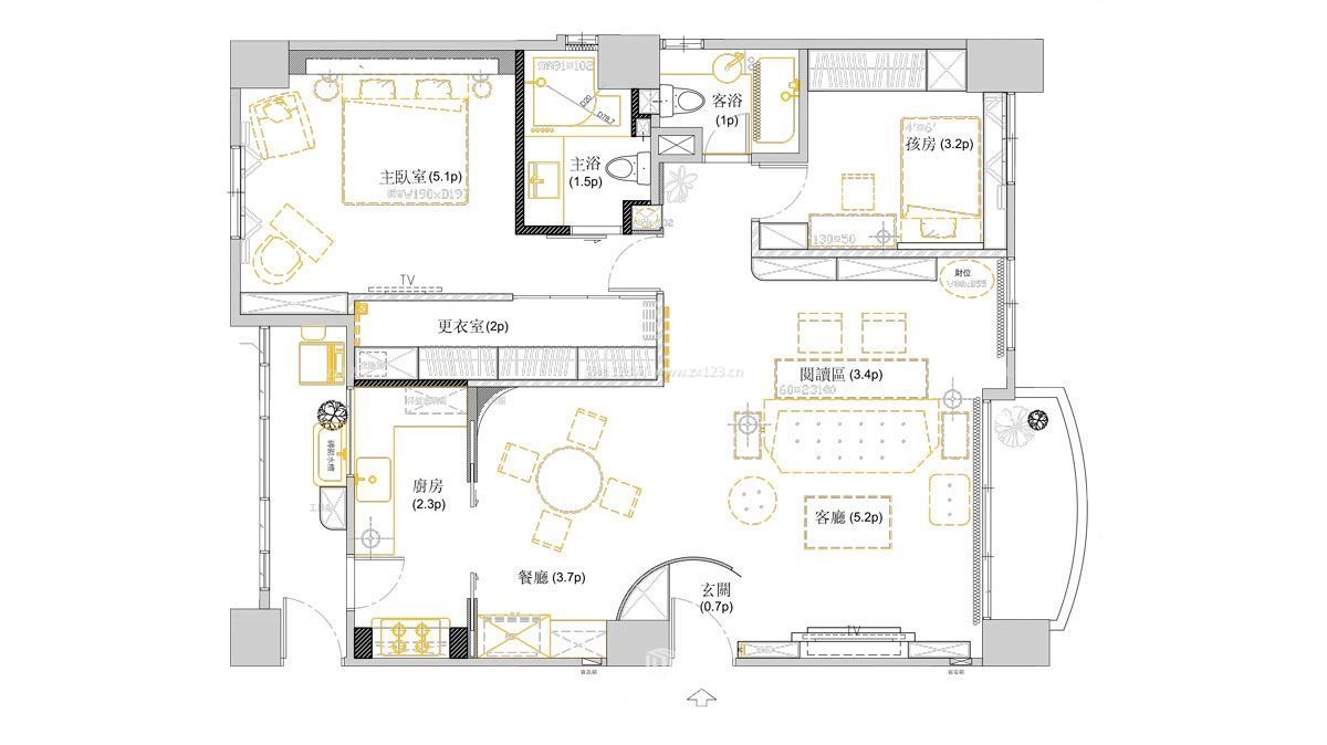 美式農村自建房戶型圖大全 