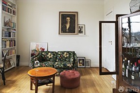 最新一室一厅温馨美式田园风格沙发装修案例