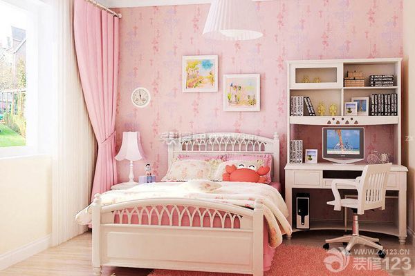 女生卧室设计：色彩