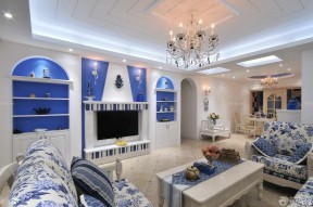 地中海风格家具 交换空间客厅 