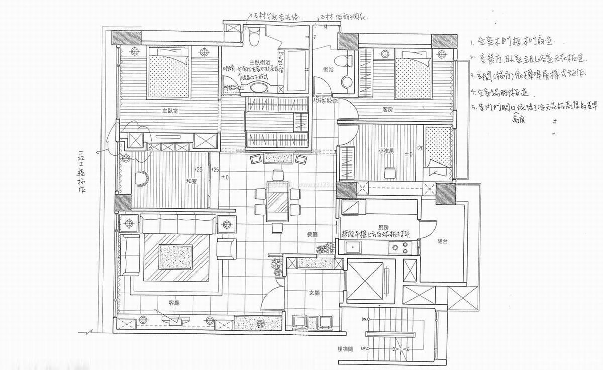 现代风格农村房屋设计户型图片