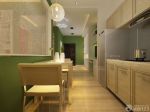 家庭小餐厅现代风格实木家具设计效果图