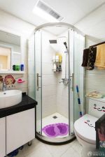 整体卫生间淋浴房玻璃门设计图片