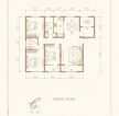 140平米四室兩廳兩衛戶型圖欣賞