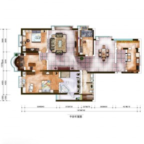 經典2023兩室兩廳兩衛(wèi)戶型圖