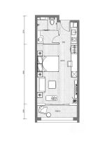 最新家裝一房一廳戶型圖欣賞