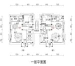 兩層小型別墅平面戶型圖