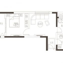 K2·海棠湾户型图34#-37#东户璞