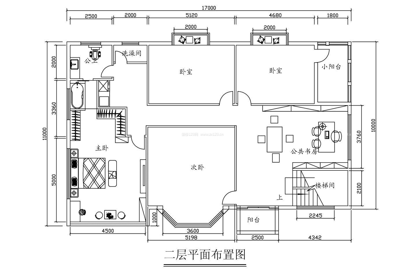 小别墅平面图
