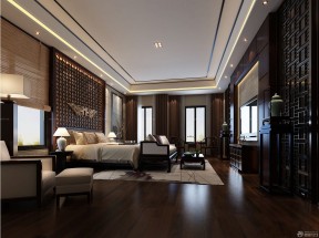 新中式别墅 80后卧室装修风格 