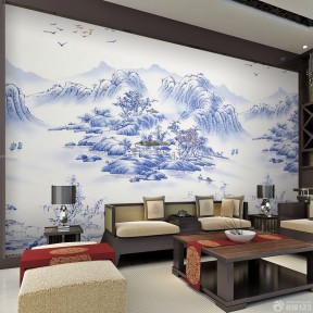 中式家装设计 中式壁纸 