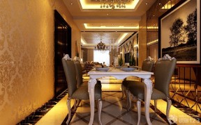 歐式風(fēng)格家具 家庭餐廳 
