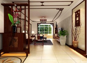客廳隔斷柜 128平米 