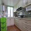 家庭室内欧式厨房瓷砖装修样板房图片欣赏