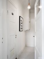 家庭室内白色门装修效果图片