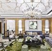 欧式新古典风格家装客厅设计效果图片