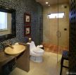 125平方房屋玻璃淋浴间装修案例